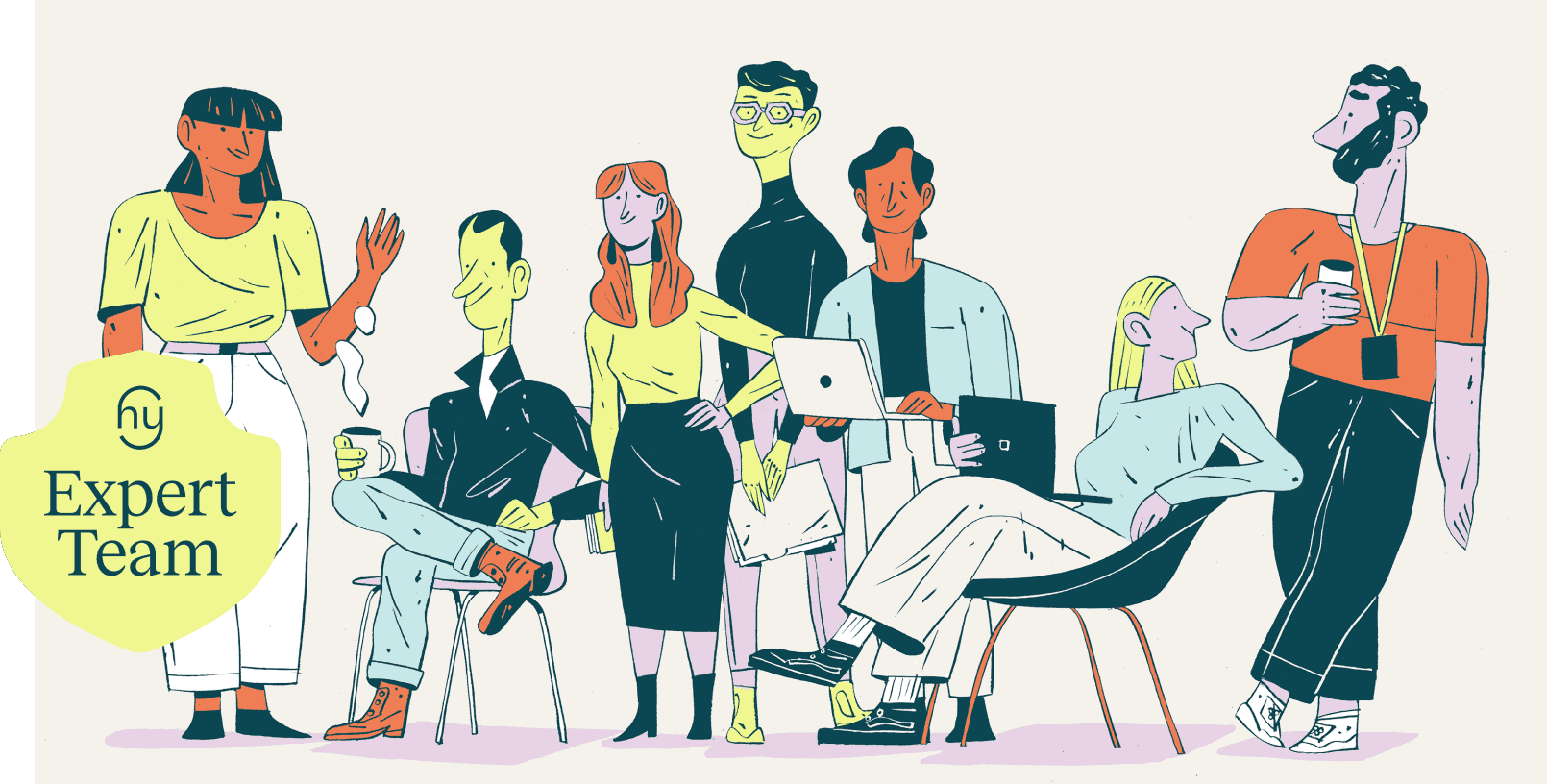 Лише експерти серед терапевтів, завдяки Експертній Команді